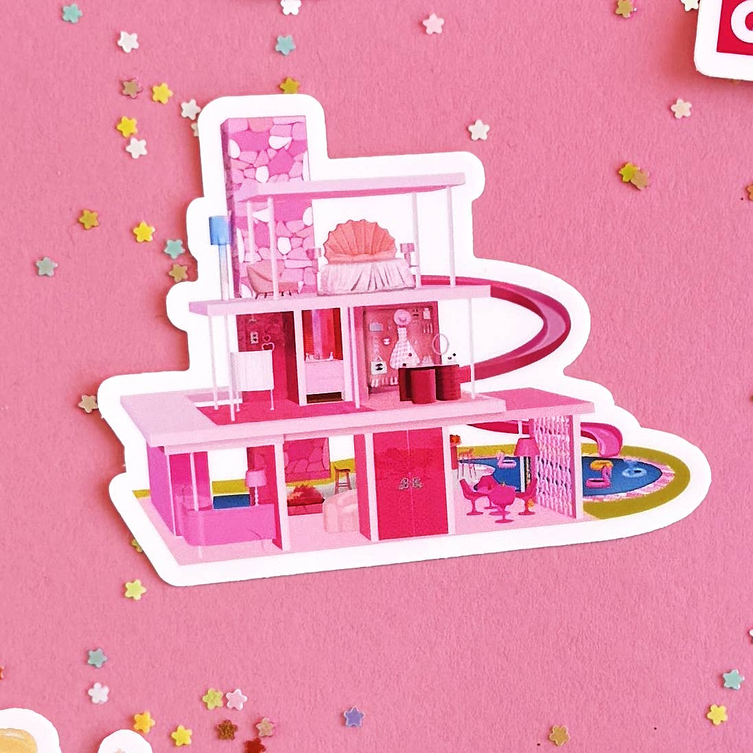 Barbie Movie Dreamhouse Sticker
