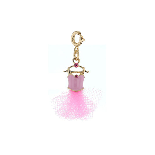 Gold Ballet Tutu Charm