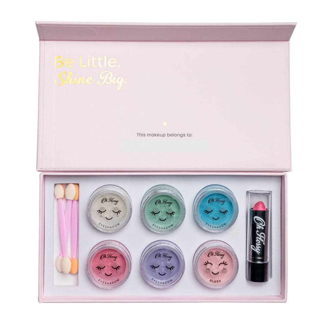 Soft Pink with Sparkles Deluxe Makeup Set
