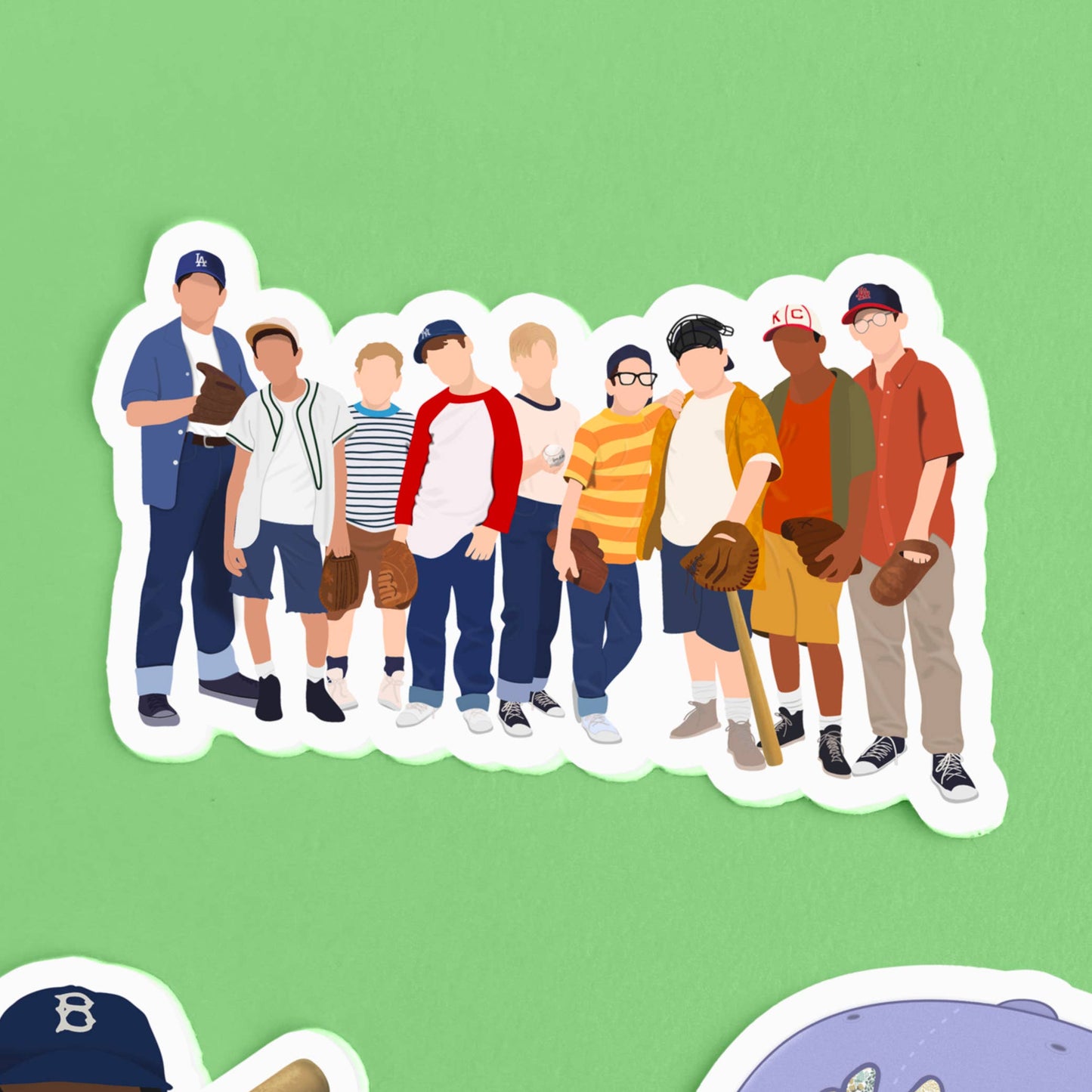 The Sandlot Team Sticker