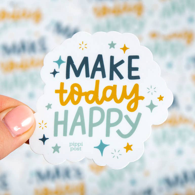 Make Today Happy Sticker