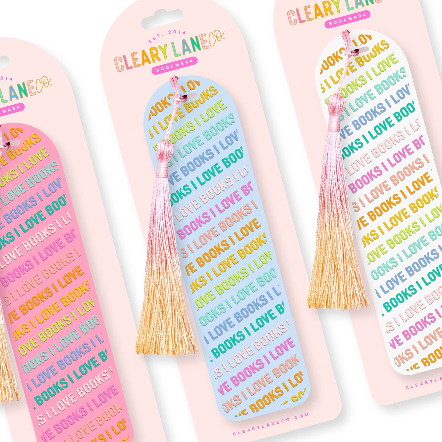Acrylic Bookmark | Hot Pink Floral Jungle