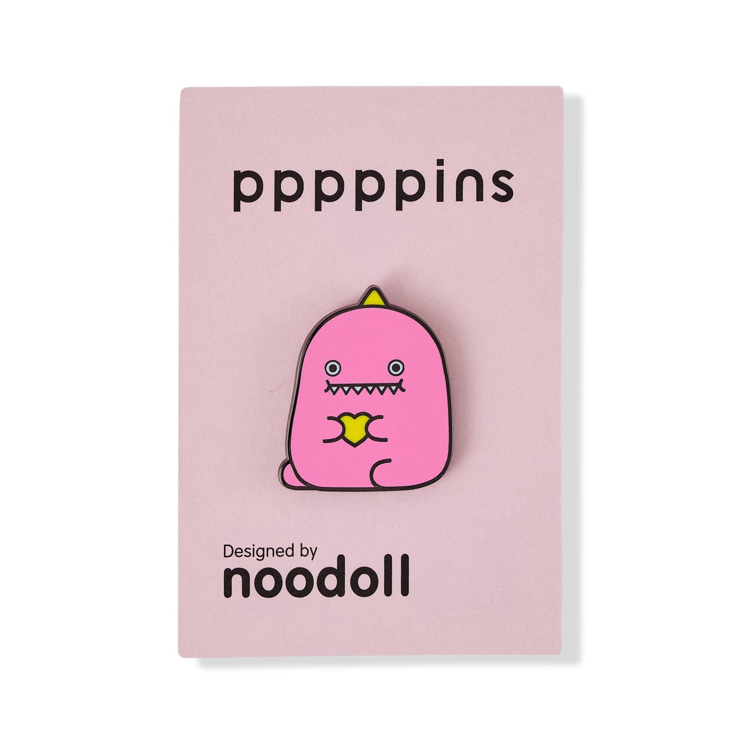 Pink Miss Dinosaur Enamel Pin