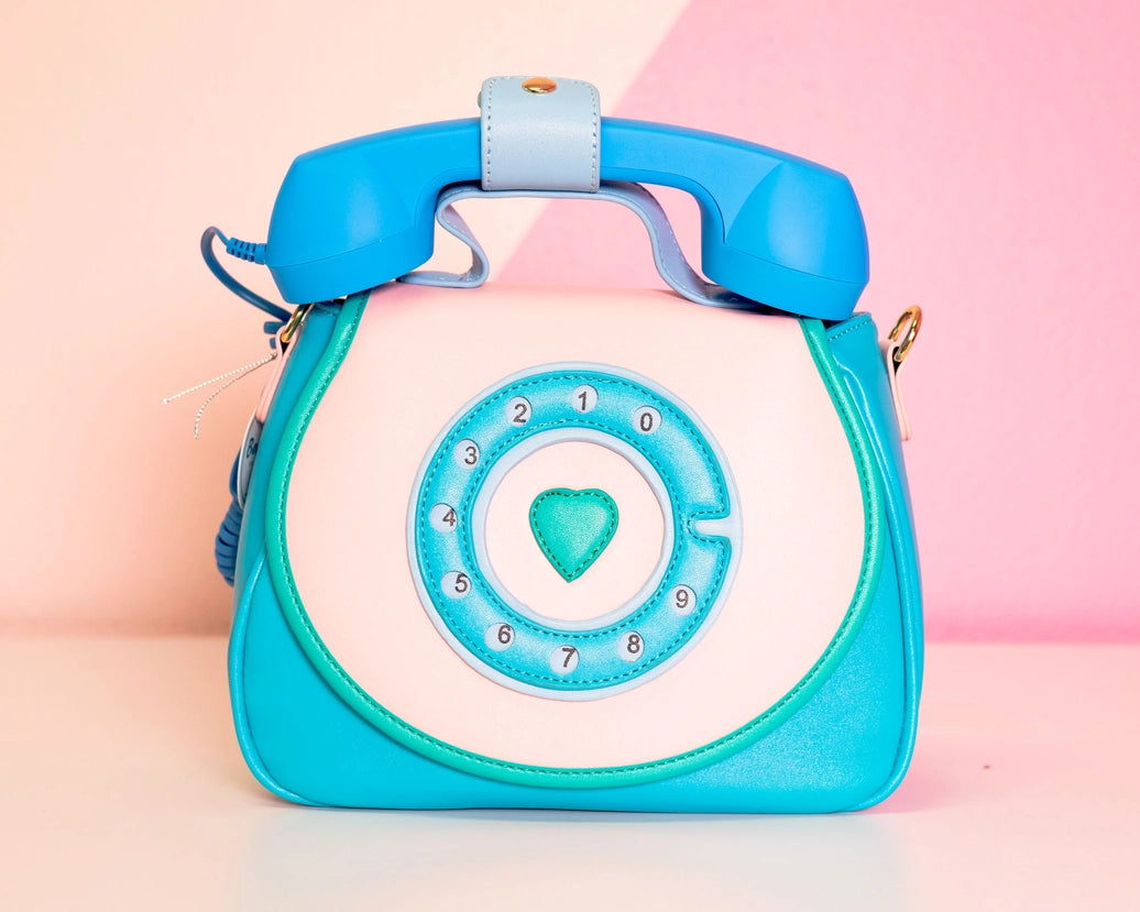 Ring Ring Phone Convertible Handbag - Mermaizing Blue