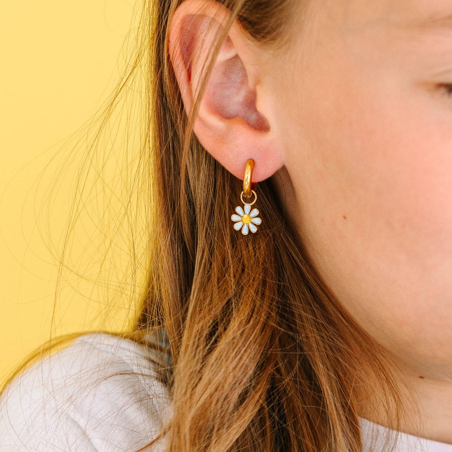 Baby Blue Daisy Charms