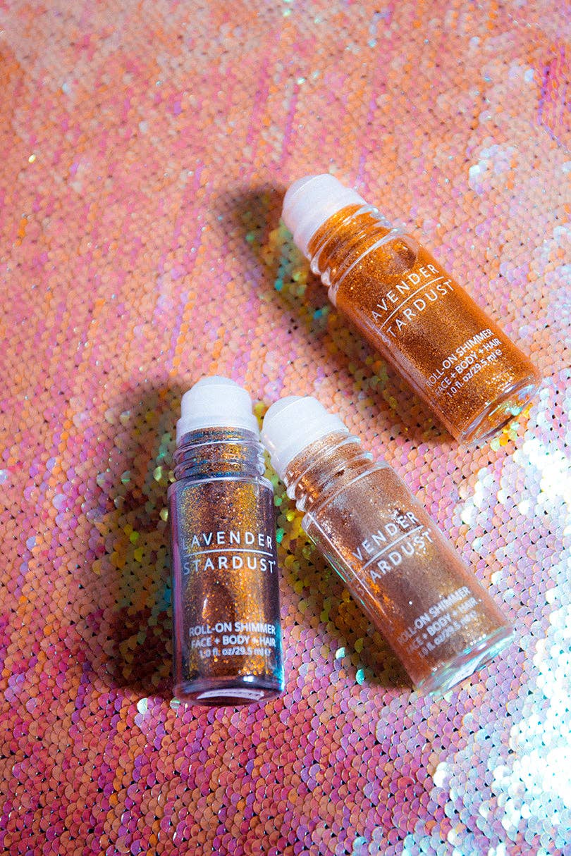 Rose Gold Roll-On Body Shimmer
