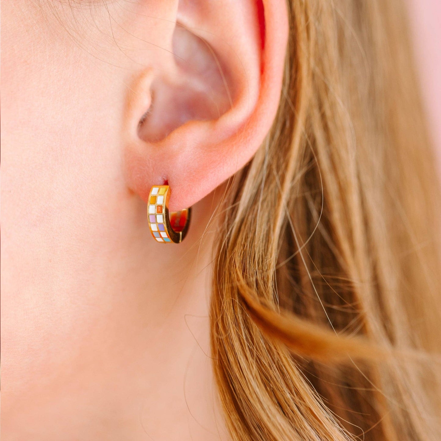 Rainbow Checker Huggies