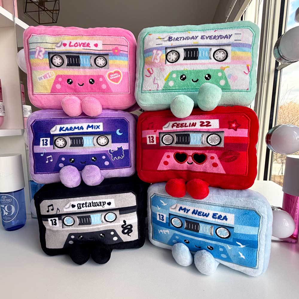 Scented Eras Rewind Cassette Plush