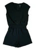 Knit Romper | Black