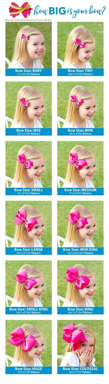 King Grosgrain Hair Bow | Forest Green