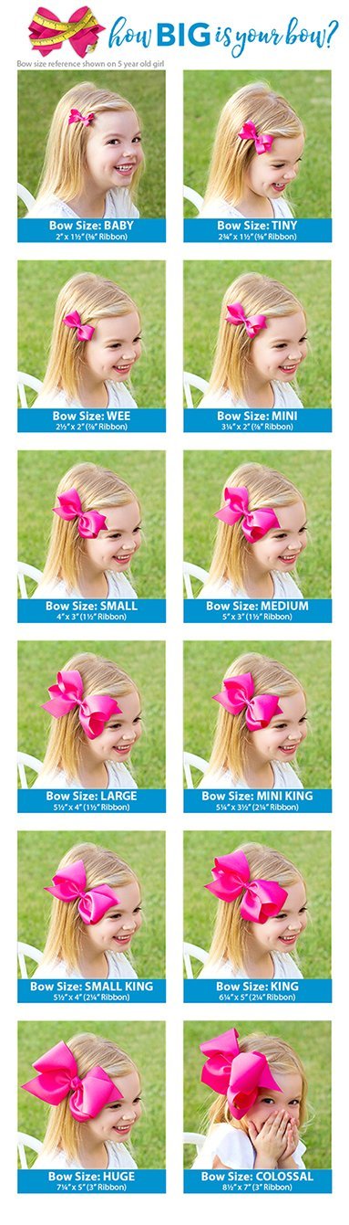 King Grosgrain Hair Bow | Cranberry