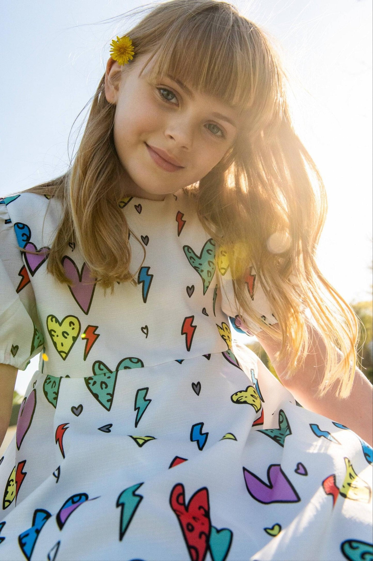 Rainbow Cheetah Hear Dress
