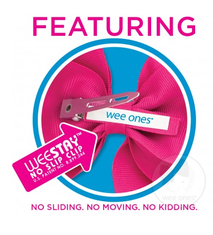 Mini King Grosgrain Bow | Cranberry