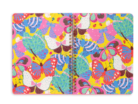 Berry Butterfly Mini Notebook