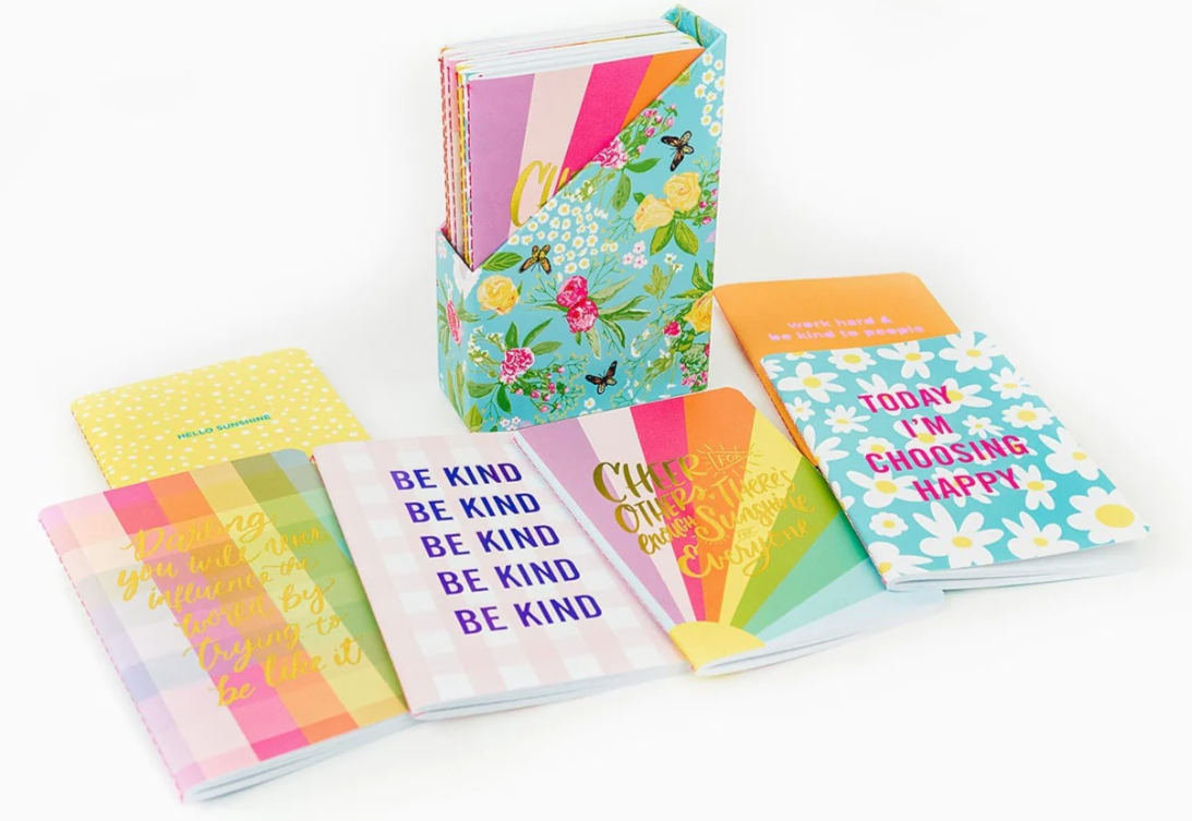Mini Notebook Set w/Holder