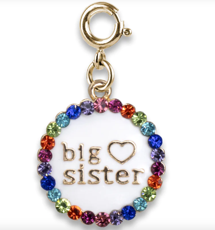 Gold Big Sister Charm
