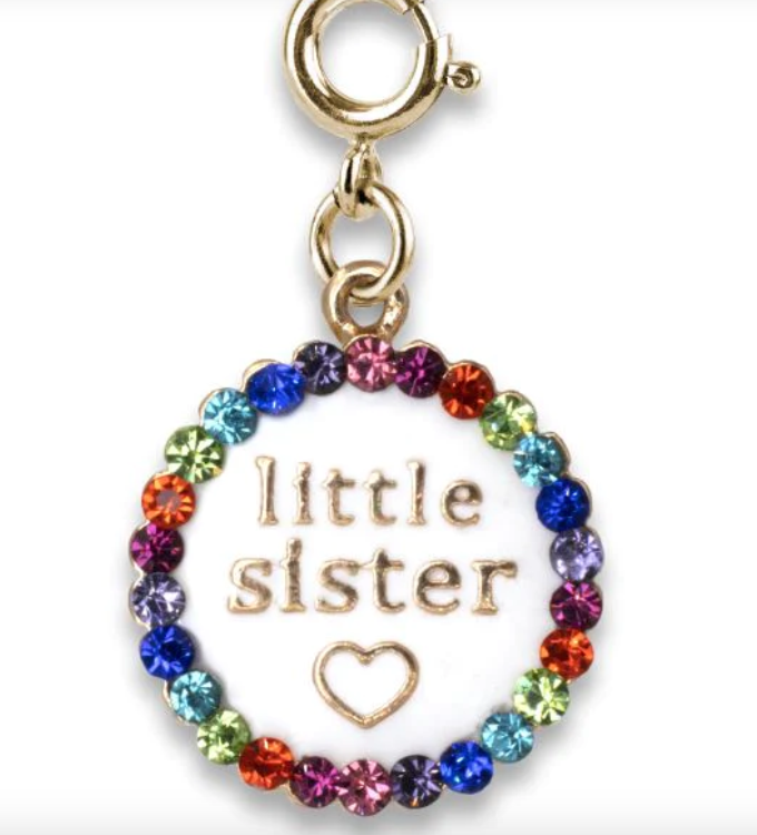 Gold Little Sister Charm
