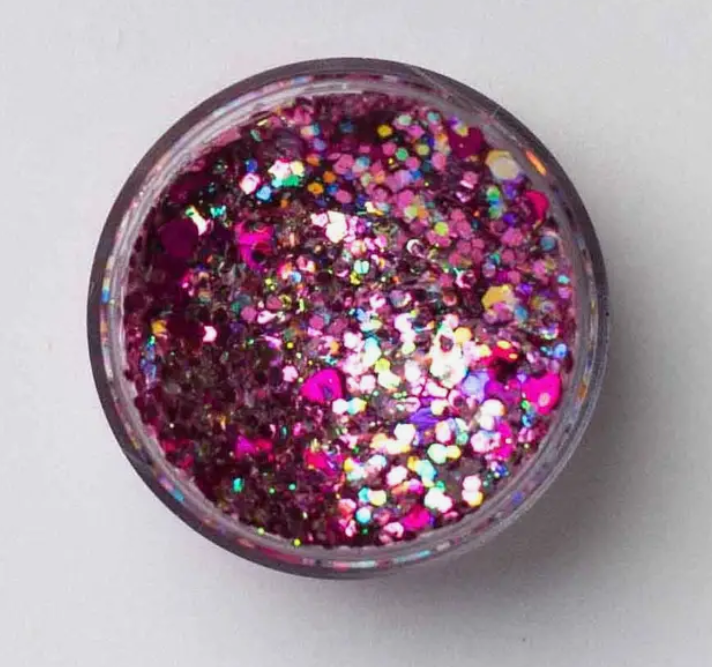 Candied Hearts Glitter Gel