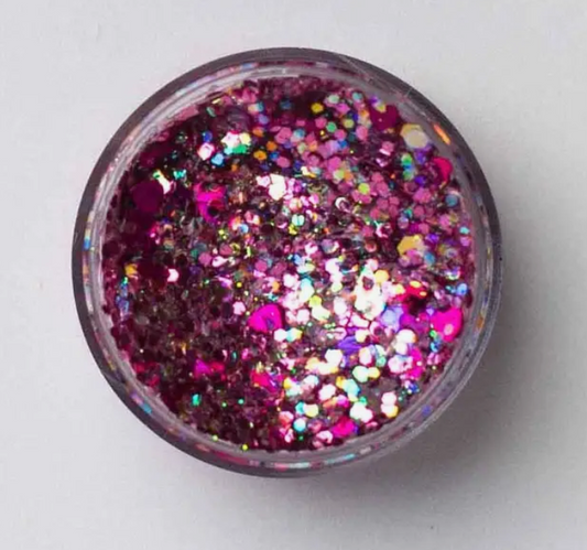 Candied Hearts Glitter Gel