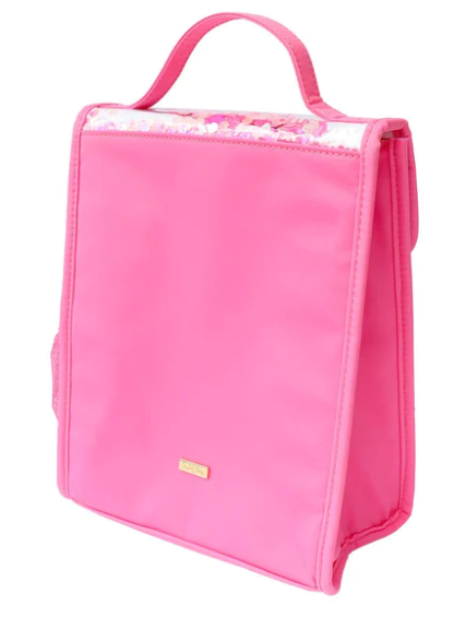 Pink Party Confetti Insulated Lunchbox