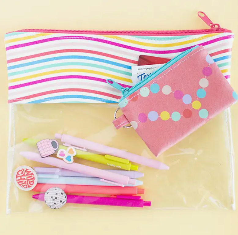 Dollface Clear Pouch