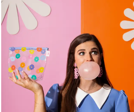 Daisy Tweedle Dee Clear Pouch