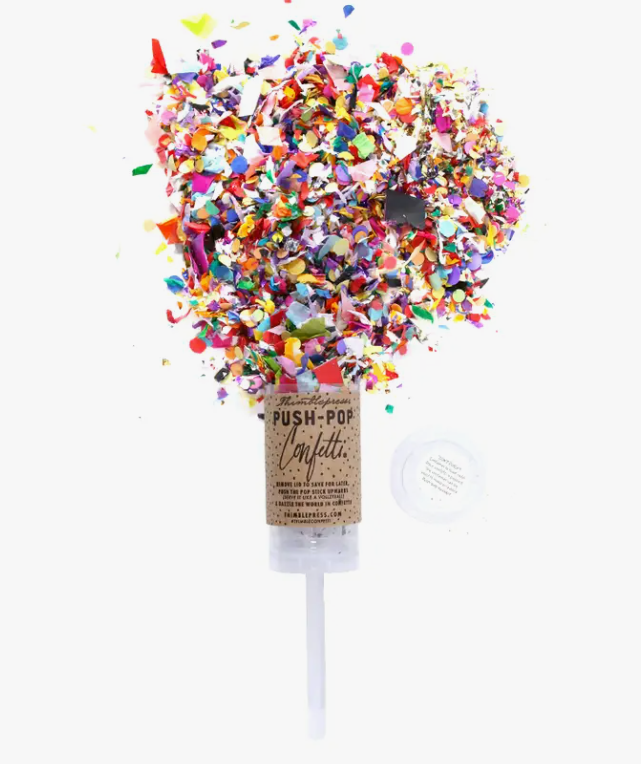 Confetti Push Pop