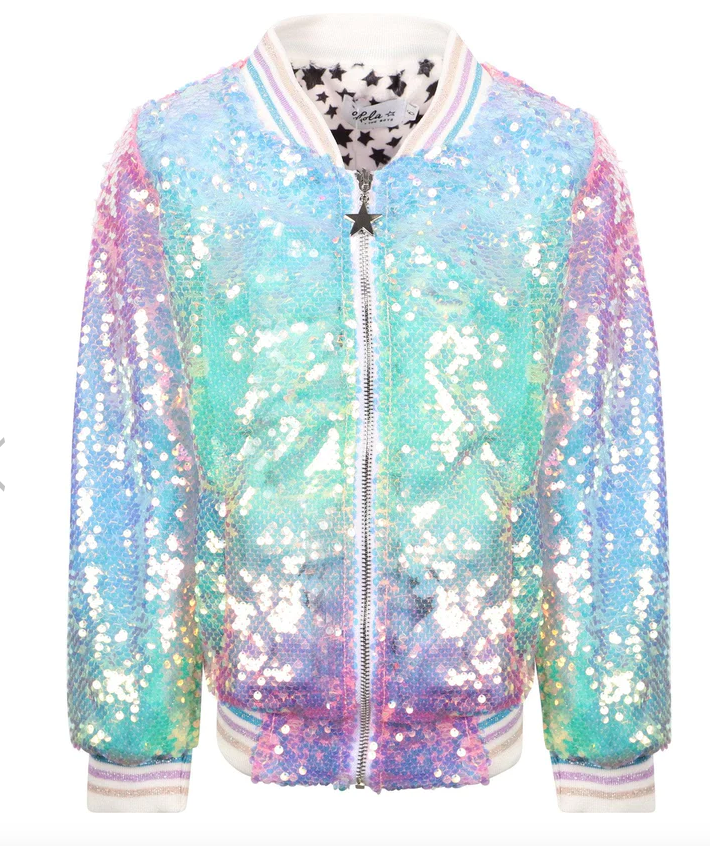 Icy Ombre Sequin Jacket