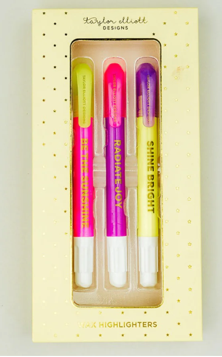 Shine Bright Wax Highlighter Set