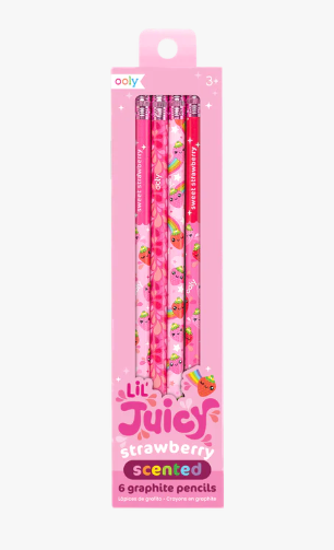 Strawberry Lil Juicy Scented Pencils