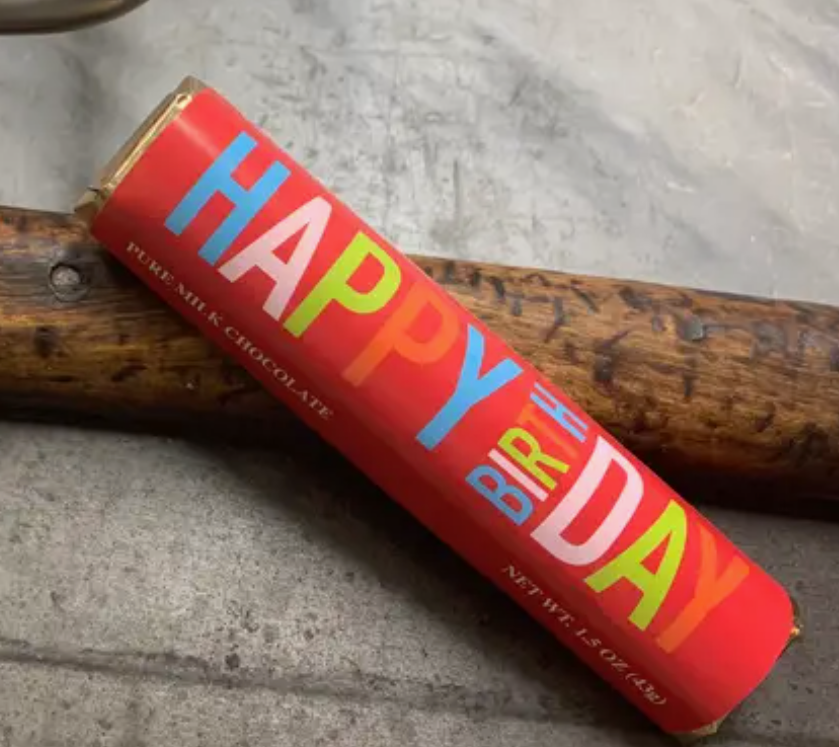 Happy Birthday Chocolate Bar