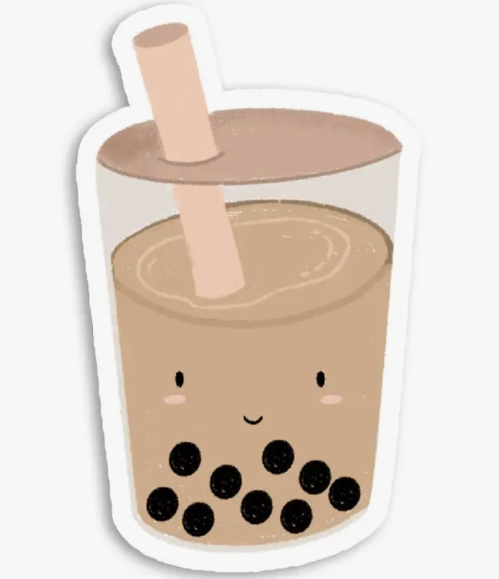 Boba Sticker