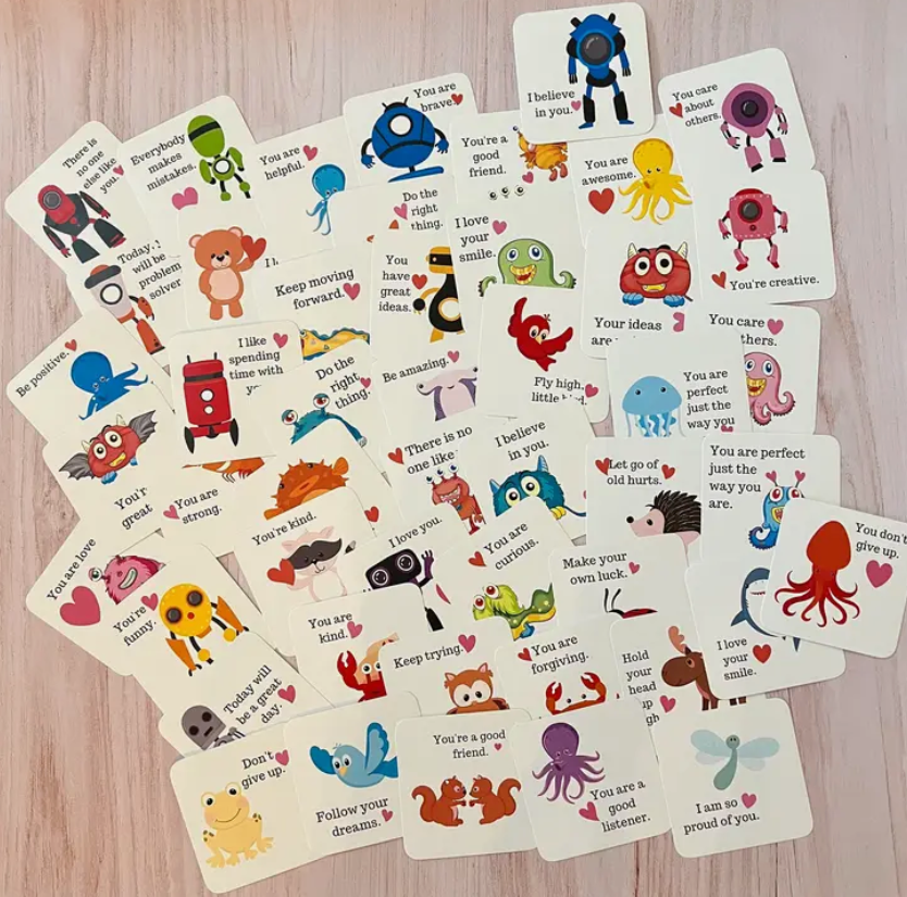 Elementary School Lunchbox Affirmations