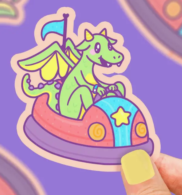Dragon Mythical Creature Sticker