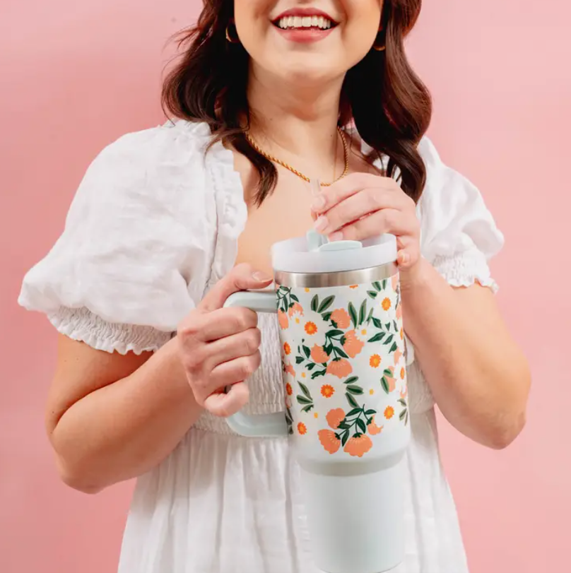 Flower Talk 40oz Tumbler