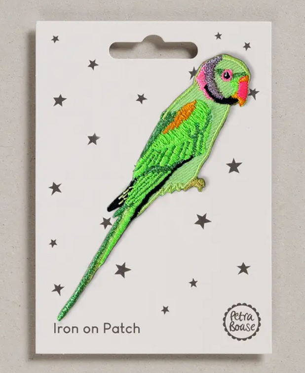 Parrot Iron on Patch