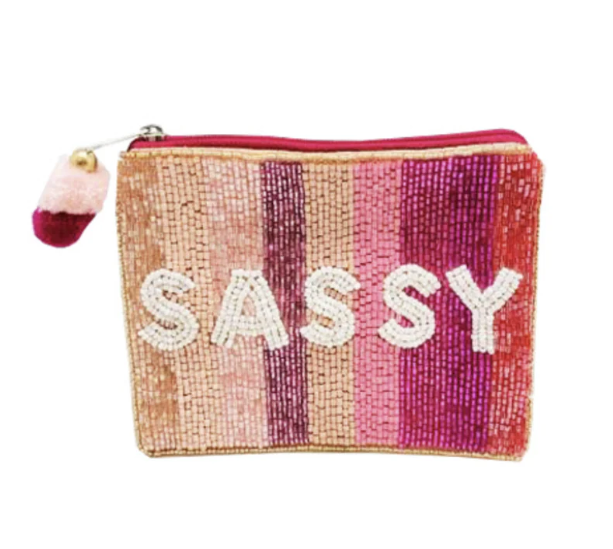 Sassy Beaded Pouch