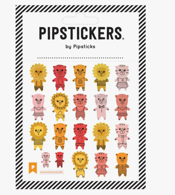 Lions & Tigers & Bears Stickers
