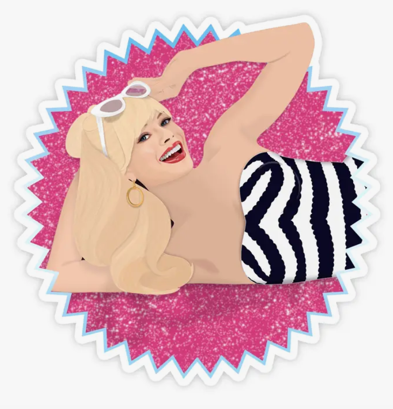 Barbie Movie Margot Robbie Sticker