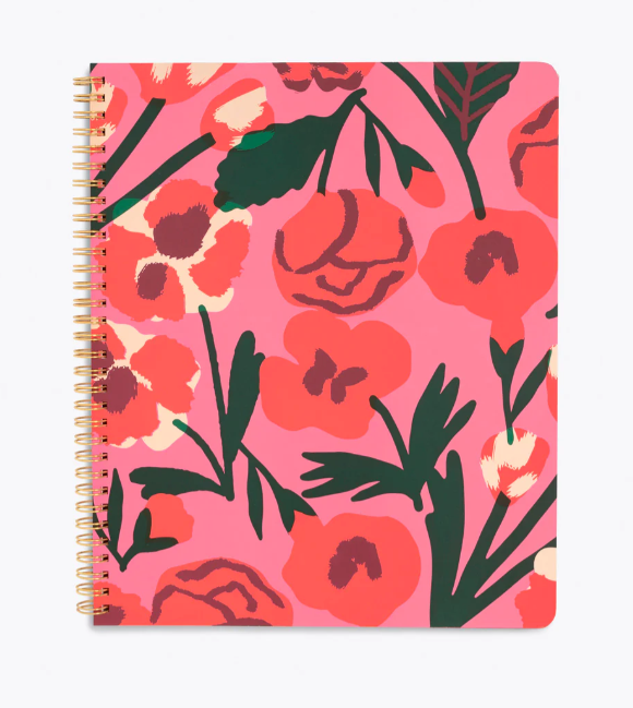 Large Las Flores Notebook