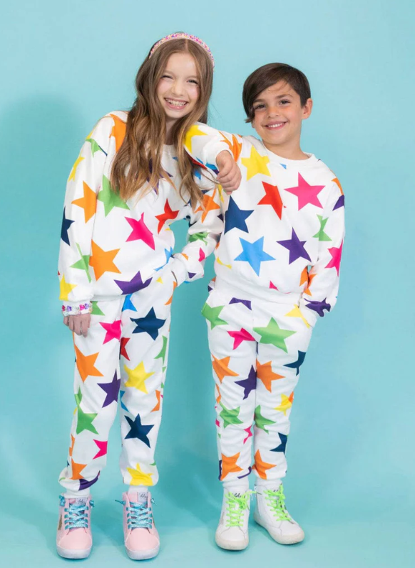 Rainbow Stars Jogger Set