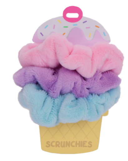 Ice Cream Scrunchie Set