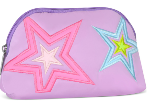 Shining Star Oval Cosmetic Bag