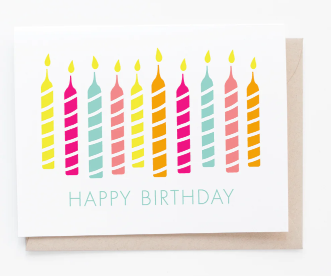 Birthday Candles Card