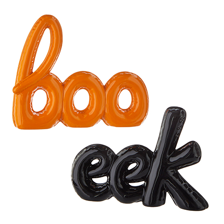 Boo Ceramic Word Art