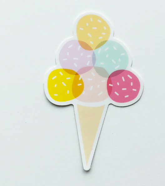 Ice Cream Sticker