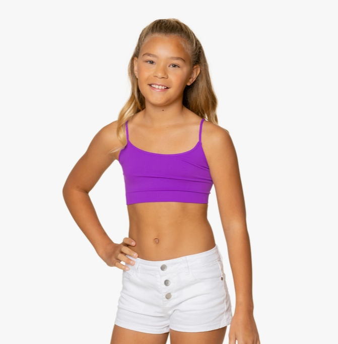 Grape Ice Bandeau Bra Cami (Onesize)