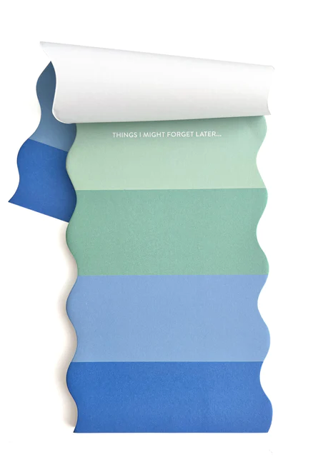 Cool Waves Notepad