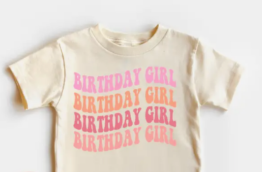 Birthday Girl Graphic Tee | Natural