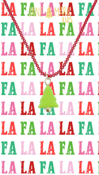 Green Tree Necklace